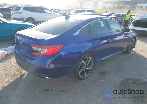 2019 Honda Accord Sport from USA, damaged, VIN 1HGCV1F37KA015664